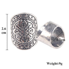 Load image into Gallery viewer, 4pcs/set Statement Ring Set Antique Tibetan Silver Gypsy Boho Knuckle Rings For Women Retro Vintage Turkish Jewelry aneis anillo
